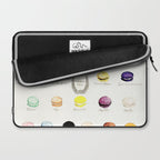 laduree macaron menu Laptop Sleeve Gallery Image 2