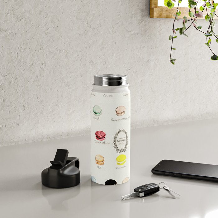 laduree macaron menu Water Bottle Gallery Image 4