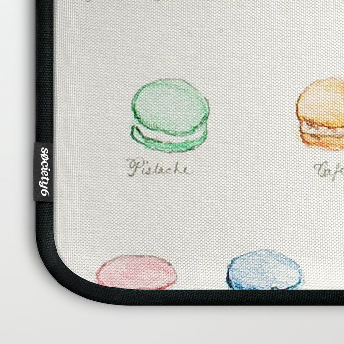 laduree macaron menu Laptop Sleeve Gallery Image 3