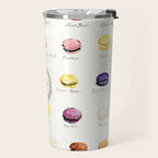 laduree macaron menu Travel Mug Gallery Image 2
