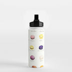 laduree macaron menu Water Bottle Gallery Image 2