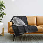 Full Moon Throw Blanket Gallery Image 1