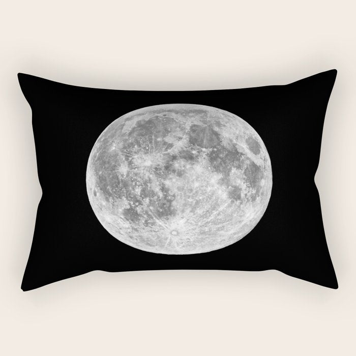 Full Moon Rectangular Pillow Gallery Image 2