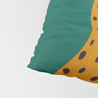 The Stare: Marigold Cheetah Pillow Sham Gallery Image 4