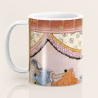 Lovers Indian Miniature Painted Illustration Coffee Mug Gallery Image 3