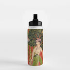 Lovers Indian Miniature Painted Illustration Water Bottle Gallery Image 2