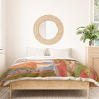 Lovers Indian Miniature Painted Illustration Duvet Cover Gallery Image 3