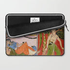 Lovers Indian Miniature Painted Illustration Laptop Sleeve Gallery Image 2