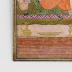 Lovers Indian Miniature Painted Illustration Poster Gallery Image 3
