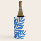 Blue Fern Leaf Wine Chiller Gallery Image 3