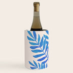 Blue Fern Leaf Wine Chiller Gallery Image 2