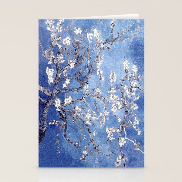 Vincent Van Gogh Almond BlossomS Blue Stationery Card Gallery Image 2