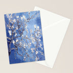 Vincent Van Gogh Almond BlossomS Blue Stationery Card Gallery Image 2
