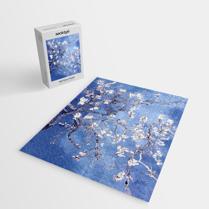 Vincent Van Gogh Almond BlossomS Blue Jigsaw Puzzle Gallery Image 2