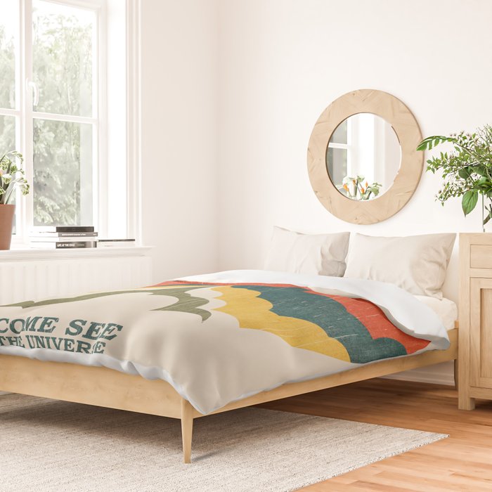Come See The Universe Duvet Cover Gallery Image 2