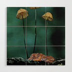 Resting Tigers Wood Wall Art Gallery Image 1