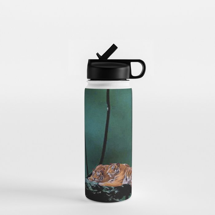 Resting Tigers Water Bottle Gallery Image 1