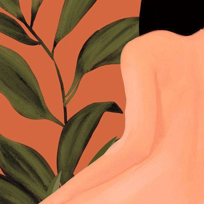 Minimal Abstract Art Nude Woman 7 Coffee Mug Gallery Image 2