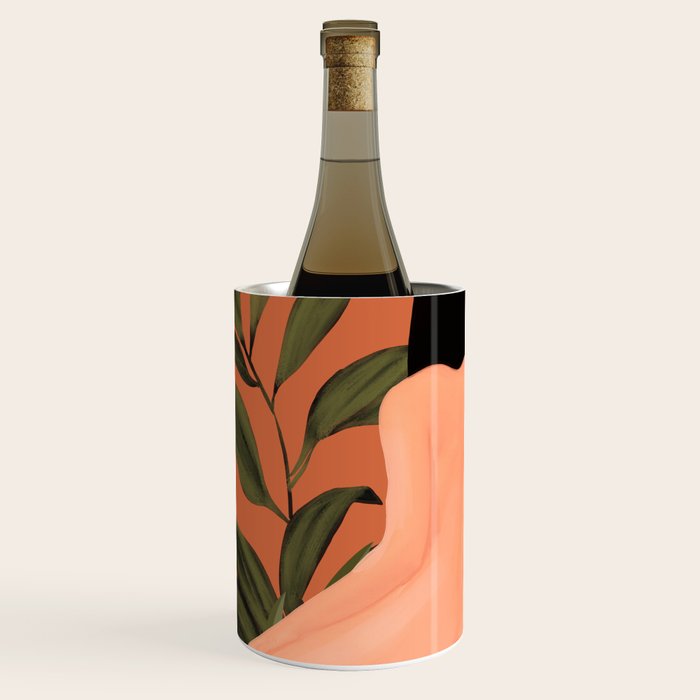 Minimal Abstract Art Nude Woman 7 Wine Chiller Gallery Image 1