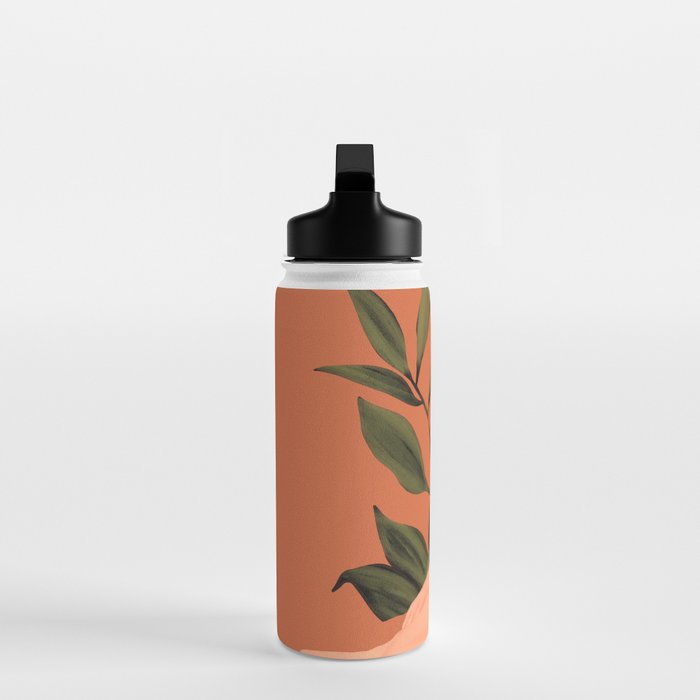 Minimal Abstract Art Nude Woman 7 Water Bottle Gallery Image 3