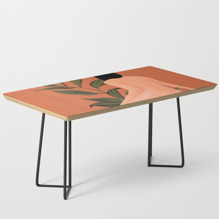 Minimal Abstract Art Nude Woman 7 Coffee Table Gallery Image 1