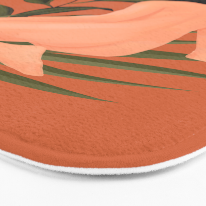 Minimal Abstract Art Nude Woman 7 Bath Mat Gallery Image 3