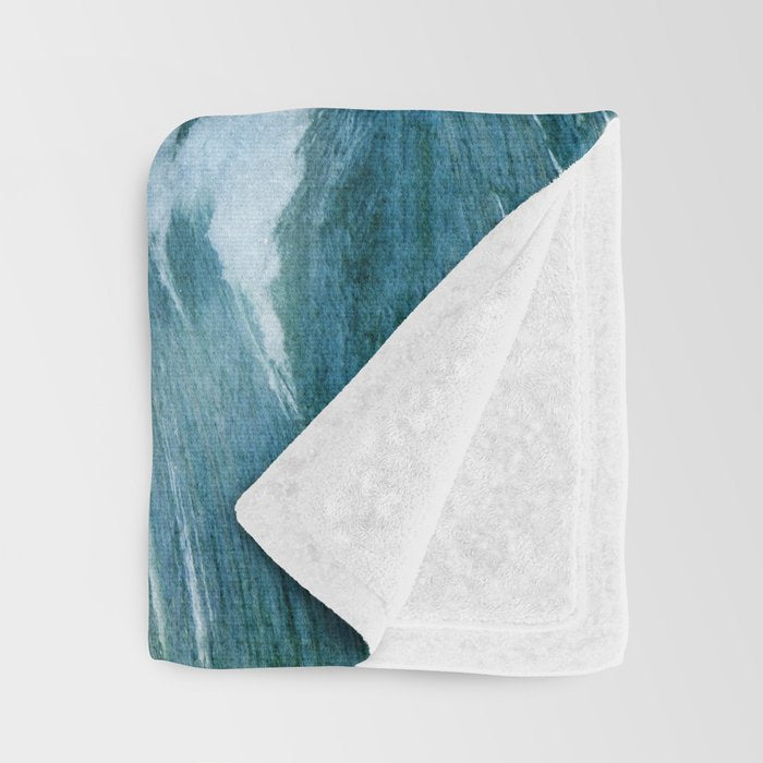 The cure for anything is salt water, sweat, tears, or the sea.    Dinesen, Isak Throw Blanket Gallery Image 3