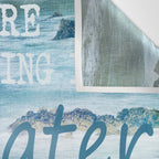 The cure for anything is salt water, sweat, tears, or the sea.    Dinesen, Isak Wall Tapestry Gallery Image 3