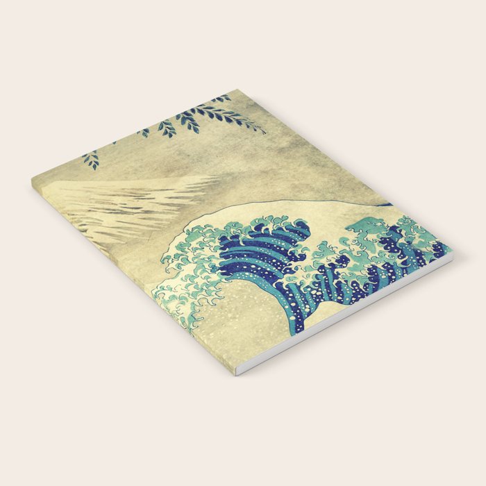 The Great Blue Embrace at Yama Notebook Gallery Image 1