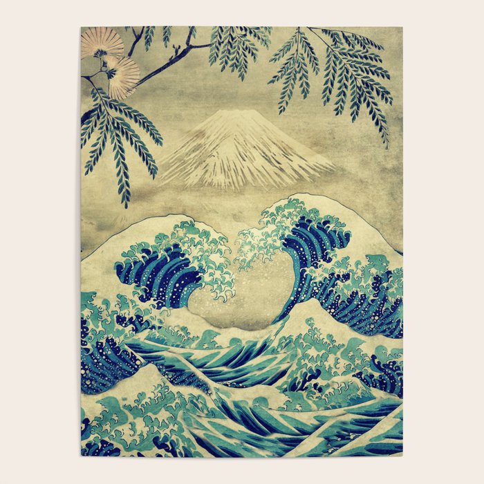 The Great Blue Embrace at Yama Poster Gallery Image 4