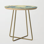 The Great Blue Embrace at Yama Side Table Gallery Image 1