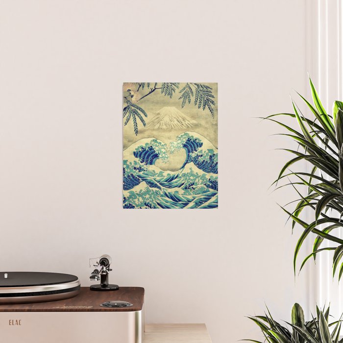 The Great Blue Embrace at Yama Poster Gallery Image 2