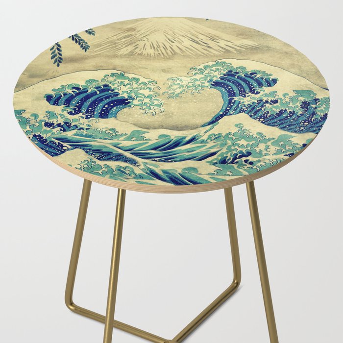 The Great Blue Embrace at Yama Side Table Gallery Image 2
