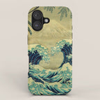 The Great Blue Embrace at Yama iPhone Case Gallery Image 1