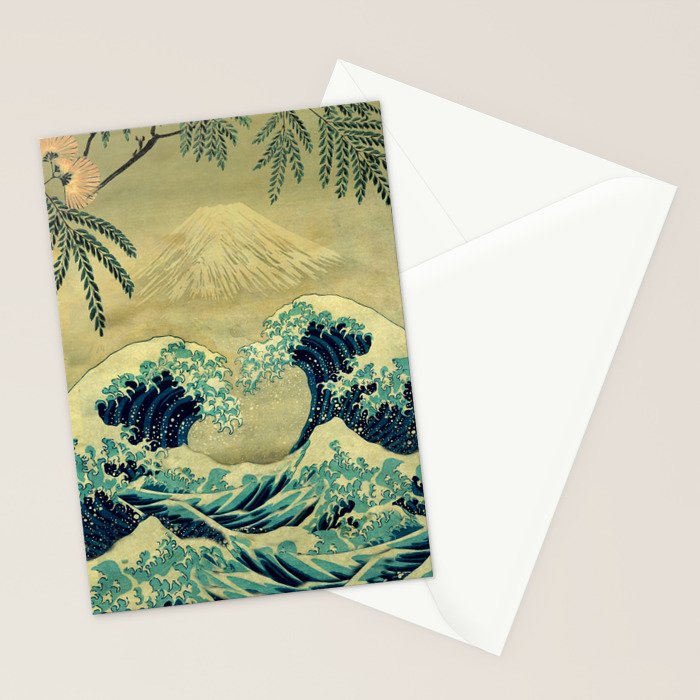 The Great Blue Embrace at Yama Stationery Card Gallery Image 2