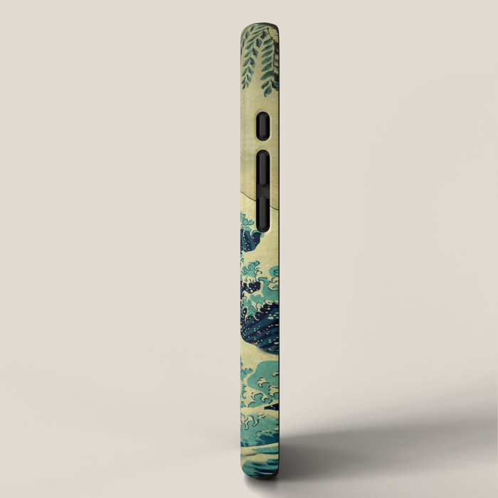 The Great Blue Embrace at Yama iPhone Case Gallery Image 2