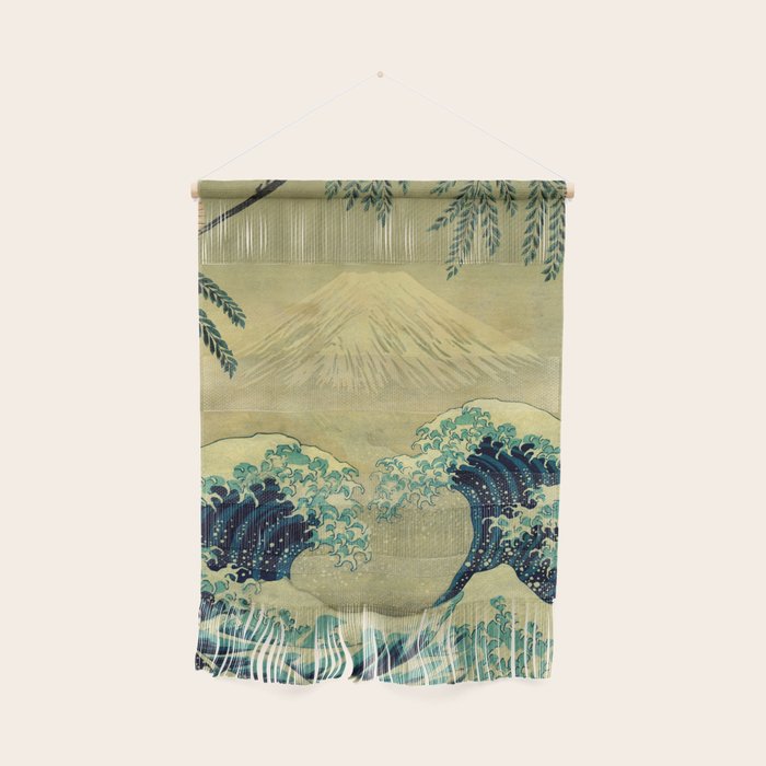 The Great Blue Embrace at Yama Wall Hanging Gallery Image 1