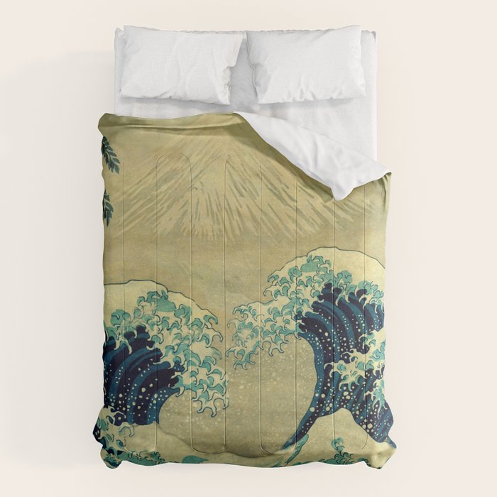 The Great Blue Embrace at Yama Comforter Gallery Image 6