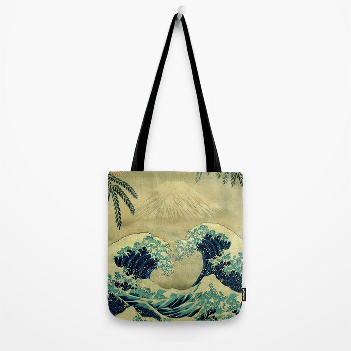 The Great Blue Embrace at Yama Tote Bag Gallery Image 2
