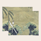 The Great Blue Embrace at Yama Placemat Gallery Image 1