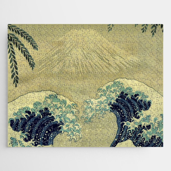 The Great Blue Embrace at Yama Jigsaw Puzzle Gallery Image 1