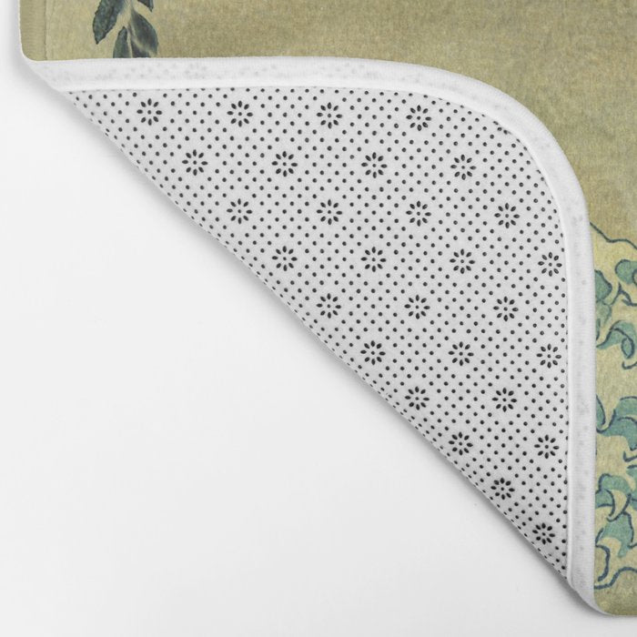 The Great Blue Embrace at Yama Bath Mat Gallery Image 2