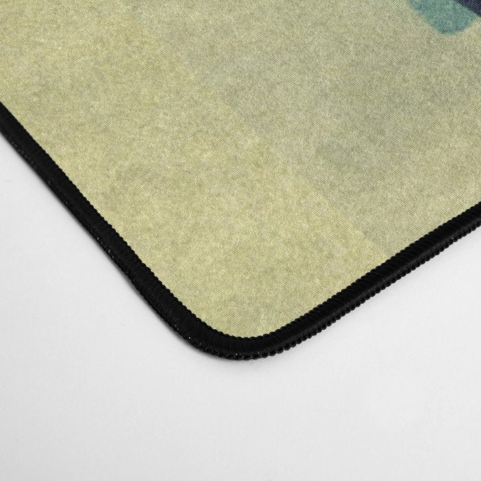 The Great Blue Embrace at Yama Desk Mat Gallery Image 4