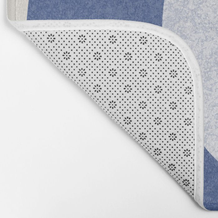 Moon Crescent - Blue Bath Mat Gallery Image 2
