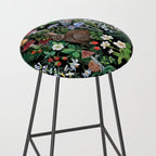 Rabbit and Strawberry Garden Stool Gallery Image 2