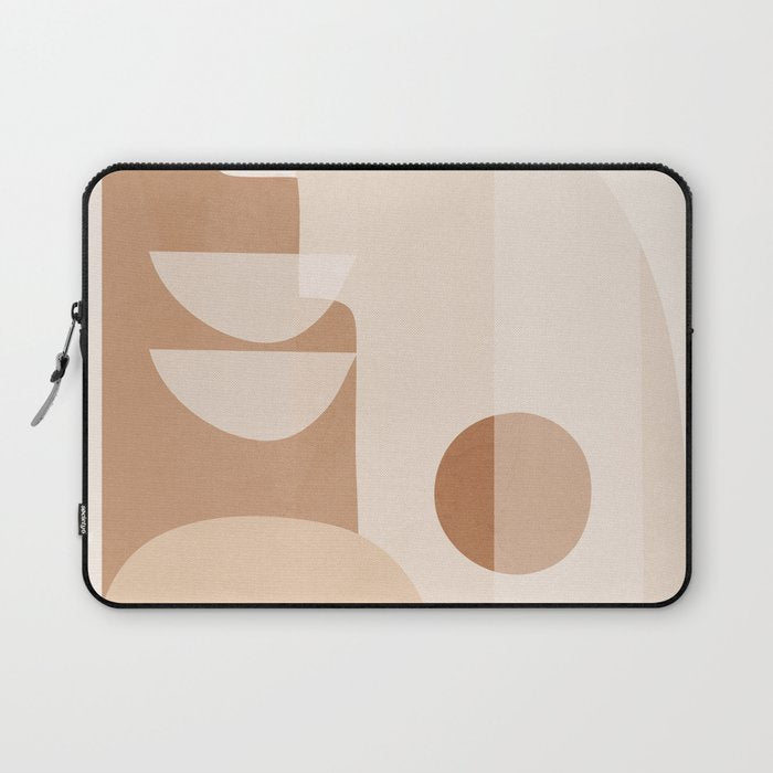 Abstract Minimal Shapes 5 Laptop Sleeve Gallery Image 1
