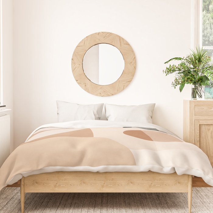 Abstract Minimal Shapes 5 Duvet Cover Gallery Image 3