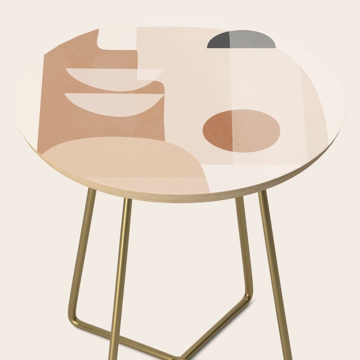Abstract Minimal Shapes 5 Side Table Gallery Image 2