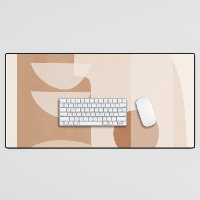 Abstract Minimal Shapes 5 Desk Mat Gallery Image 1