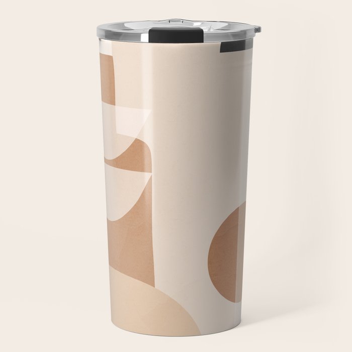 Abstract Minimal Shapes 5 Travel Mug Gallery Image 1
